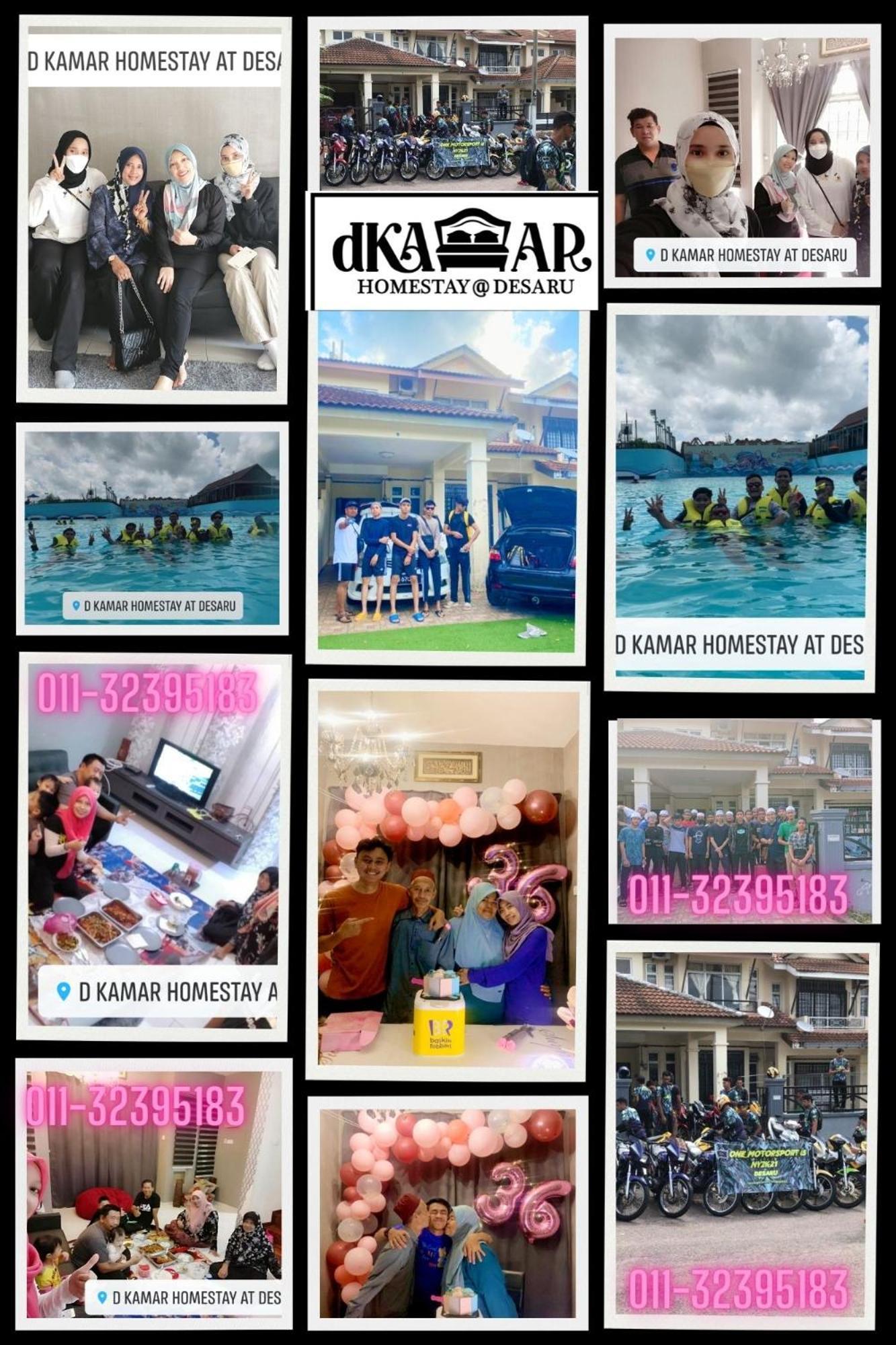 Dkamar Homestay At Desaru, Fully Aircond, Wifi, Coway, Street View 4 Min To Desaru Beach Kangkar Chemaran 외부 사진